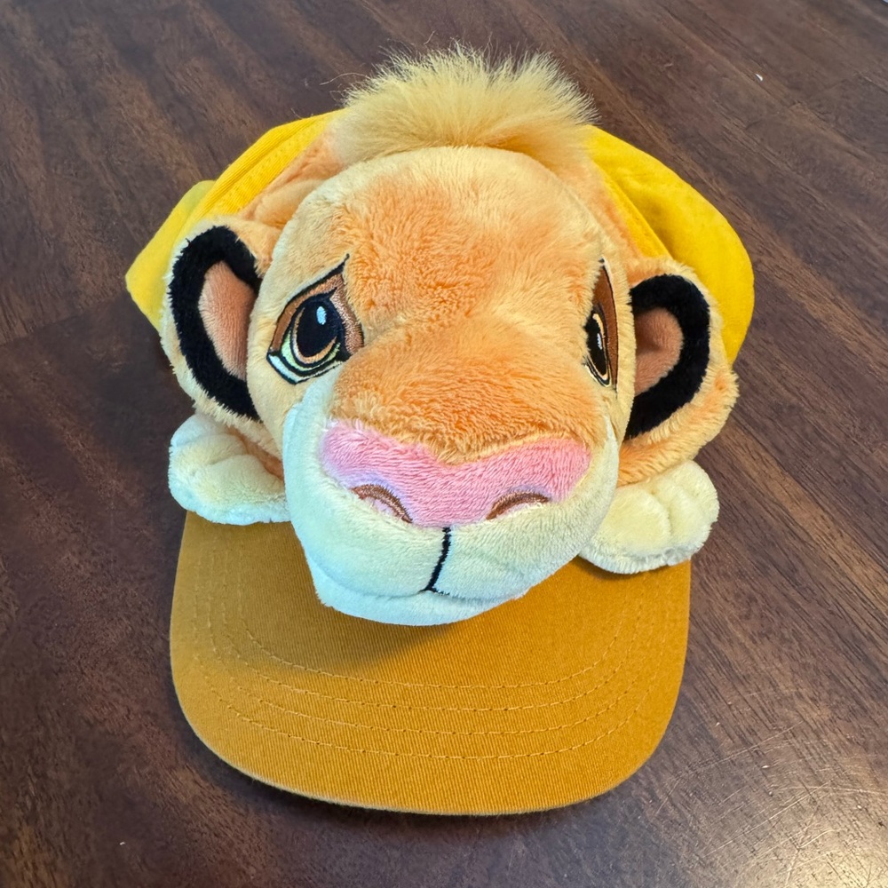 New Lion King Simba Plush Cap for Toddler/Kid